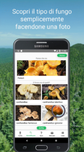app per riconoscere funghi