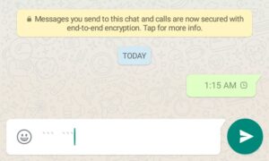 come mandare messaggi vuoti whatsapp