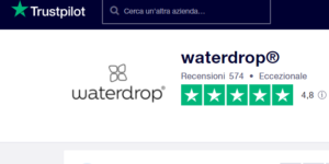 waterdrop recensioni trustpilot