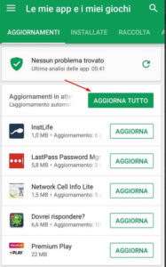 aggiornare among us android