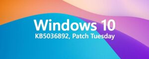 Aggiornamento KB5036892 per Windows 10